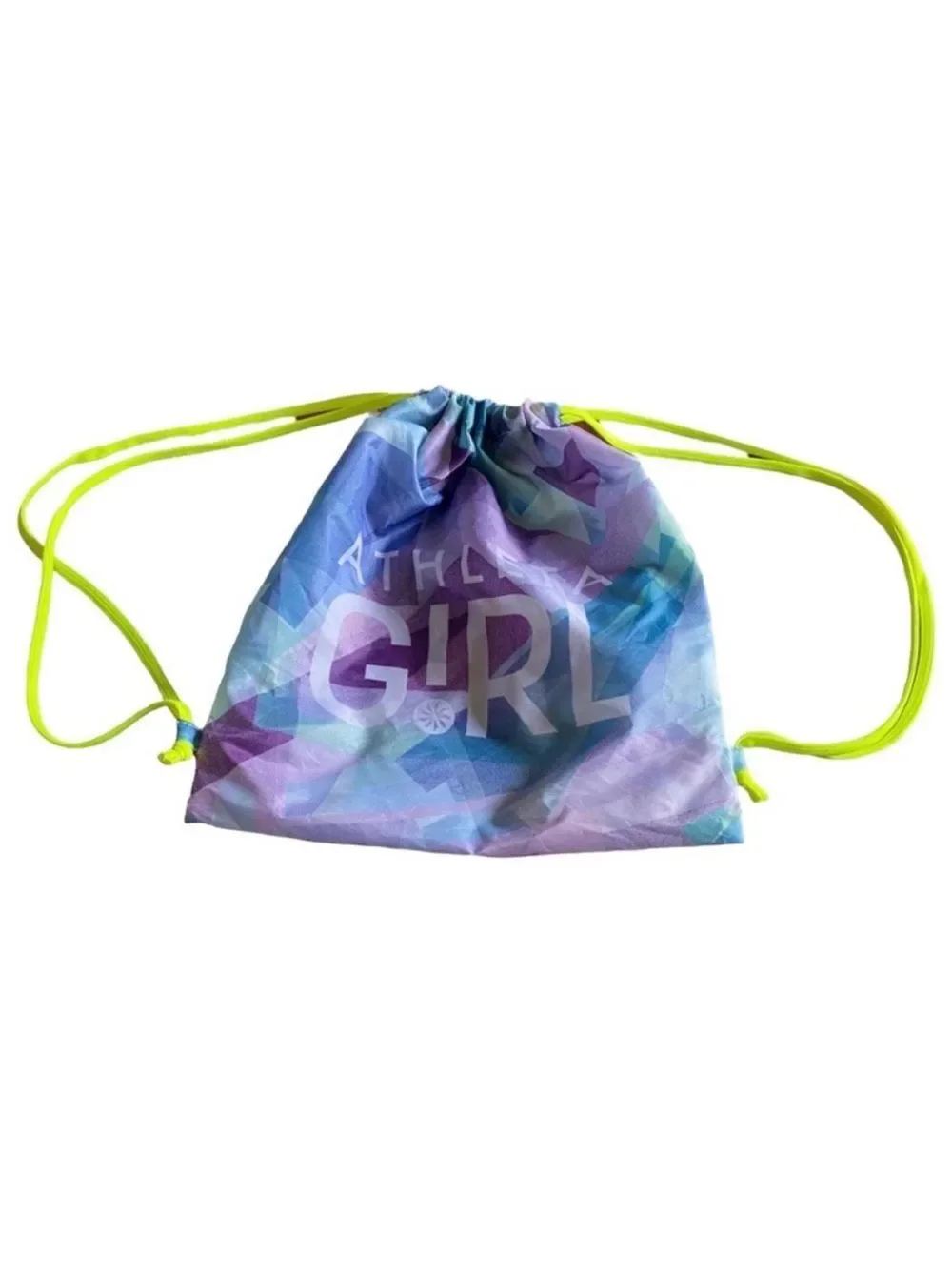 Athleta Girl Drawstring Bag & Hair Tie Set - NWT.